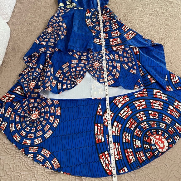 NWOT Inorin High Low Dashiki Sleeveless Dress - Picture 7 of 9